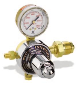 INDUSTRIAL FLOWMETERS RHP Series HIGH PRESSURE FLOWMETER REGULATOR The RHP High Pressure Flowmeter is designed for use with high pressure Argon / Argon Blend cylinders (up to 6000 PSI) and is