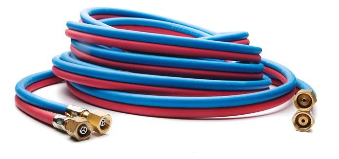 68 Accessories Single Hose and Twin Hose. As gas hoses are made of rubber, they are affected by the external environment, e.g. ultraviolet radiation,which makes the rubber more brittle.