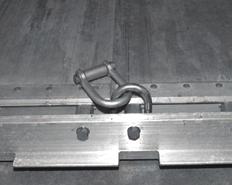 Bolt clevises (when needed) to the bushings in the tandem links and suspension bracket assemblies. 4.