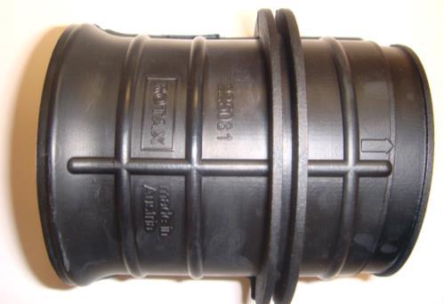 17.5 Intake silencer tube and airbox-to-carburettor socket must be marked with ROTAX as shown.