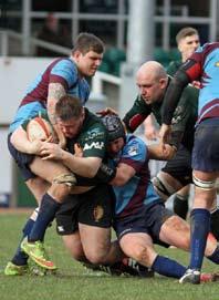 RGC were doing all the right things, moving through the phases and building the opportunities, pinning the visitors onto their own line for a spell.