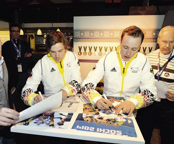 The German luge team achieved sensational success in Sochi.