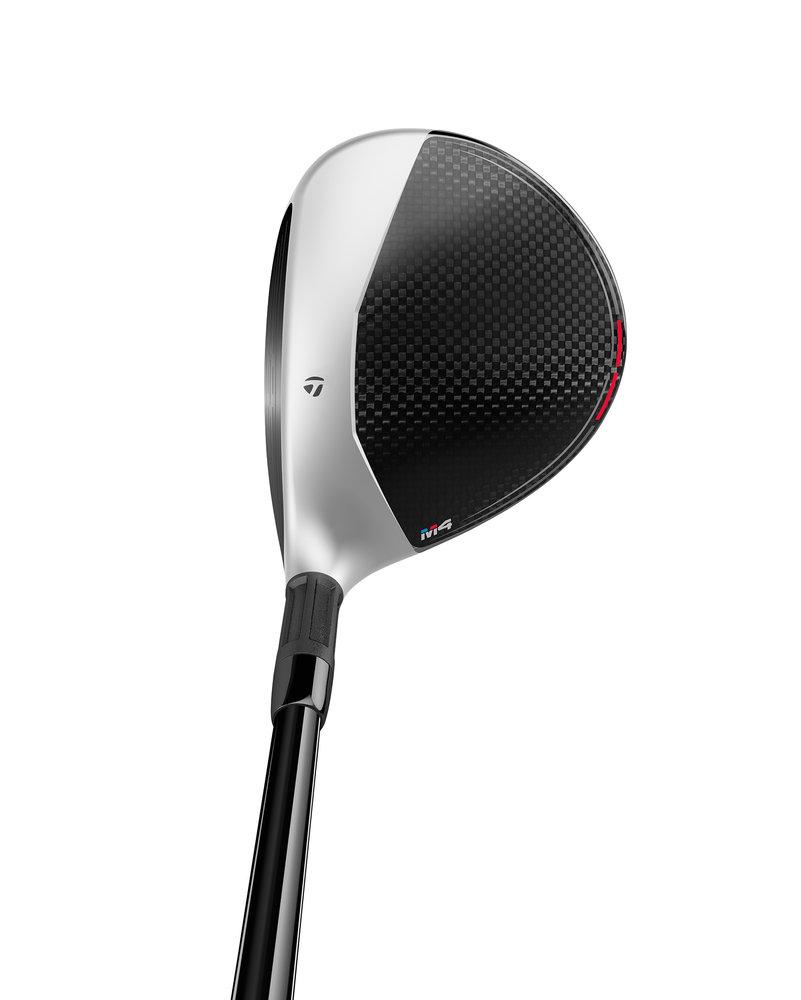 In the M4 fairway, TaylorMade s ultimate distance fairway has been made even more forgiving, taking everything learned from the use of multi-material composition, Speed Pocket, Geocoustic Technology
