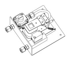 Assembly group diaphragm pump air Assembly group diaphragm pump gas MVG accessories hoses Weight: