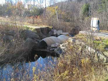 Other problems involving undersized crossings include increased scouring and erosion as well as clogging and upstream ponding.