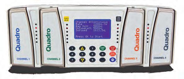 BodyGuard Quadro 4 Infusion Channels - Simplified I.V.