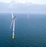The energy generated in the wind farms is transported to an offshore platform owned by TenneT and then, via the two 220 kv AC cables, to an onshore high-voltage station.