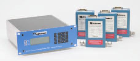 Flow Meters Mass Flow MATHESON s Mass Flow Controllers and Flow Meters are among the most sophisticated systems available.