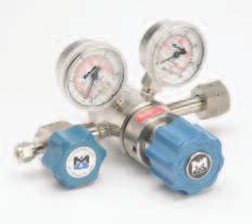 Model 3120 Series Dual-Stage High-Purity Brass Regulator High-purity brass regulators designed for use with analytical applications.
