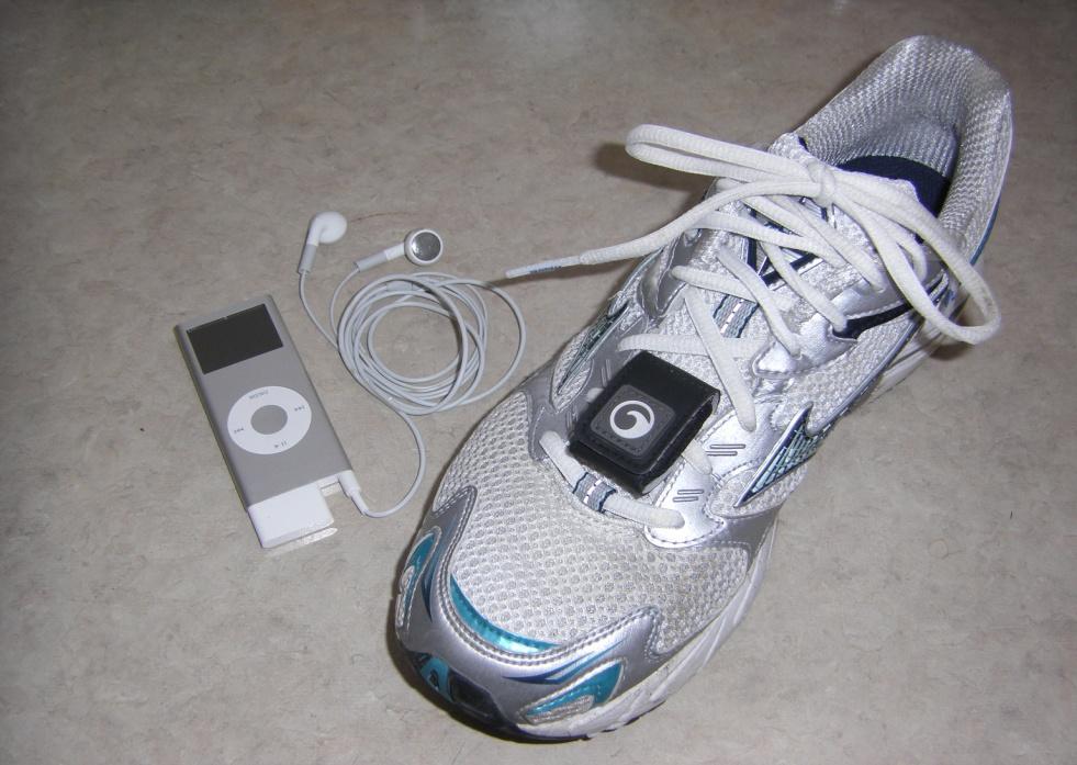 Components of the Nike +ipod receiver