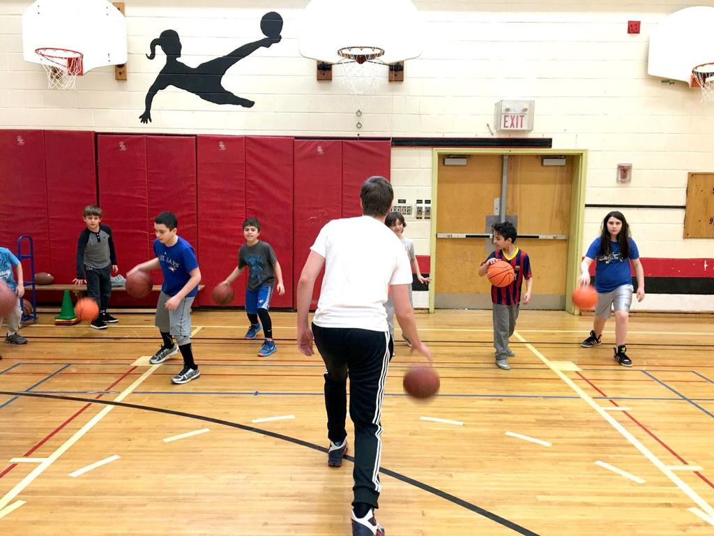 p 7 BASKETBALL True North Basketball Camp is a recreational day camp designed to focus on the FUNdamentals of dribbling, passing, shooting and rebounding.