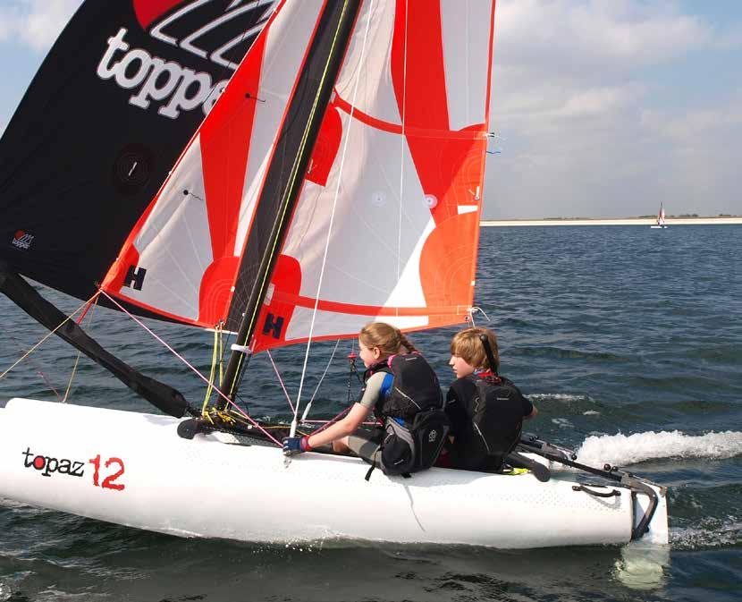 YACHTS YACHTING AWARDS WINNER LEARN TO SAIL Safety features include a fully sealed mast and masthead float to ensure that should the 12 be capsized it will float on