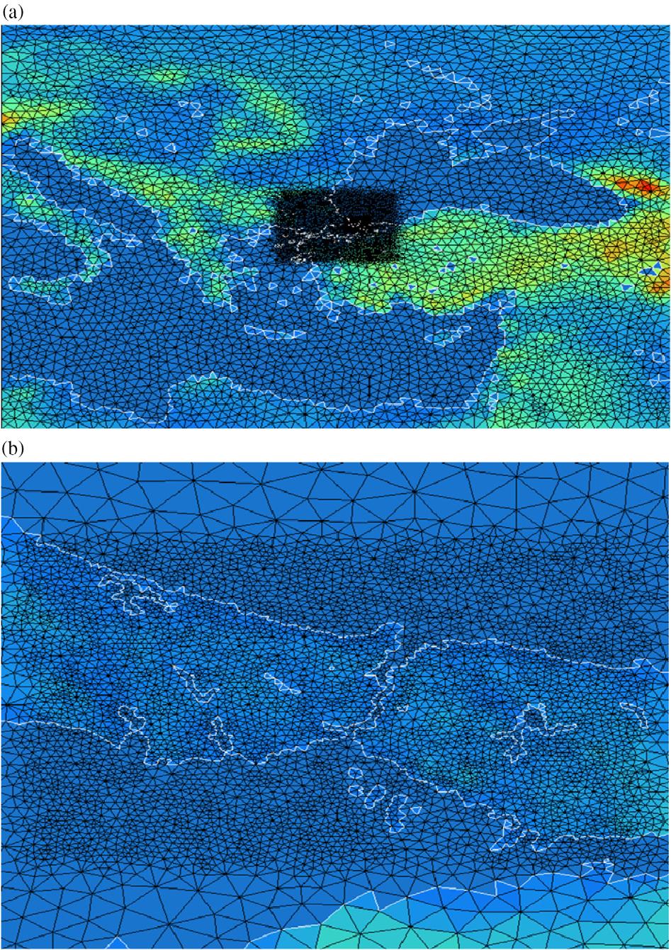 LOCAL FLOW FEATURES IN ISTANBUL: SENSITIVITY SIMULATIONS Figure 3. Mesh structure of the OMEGA simulation domain.