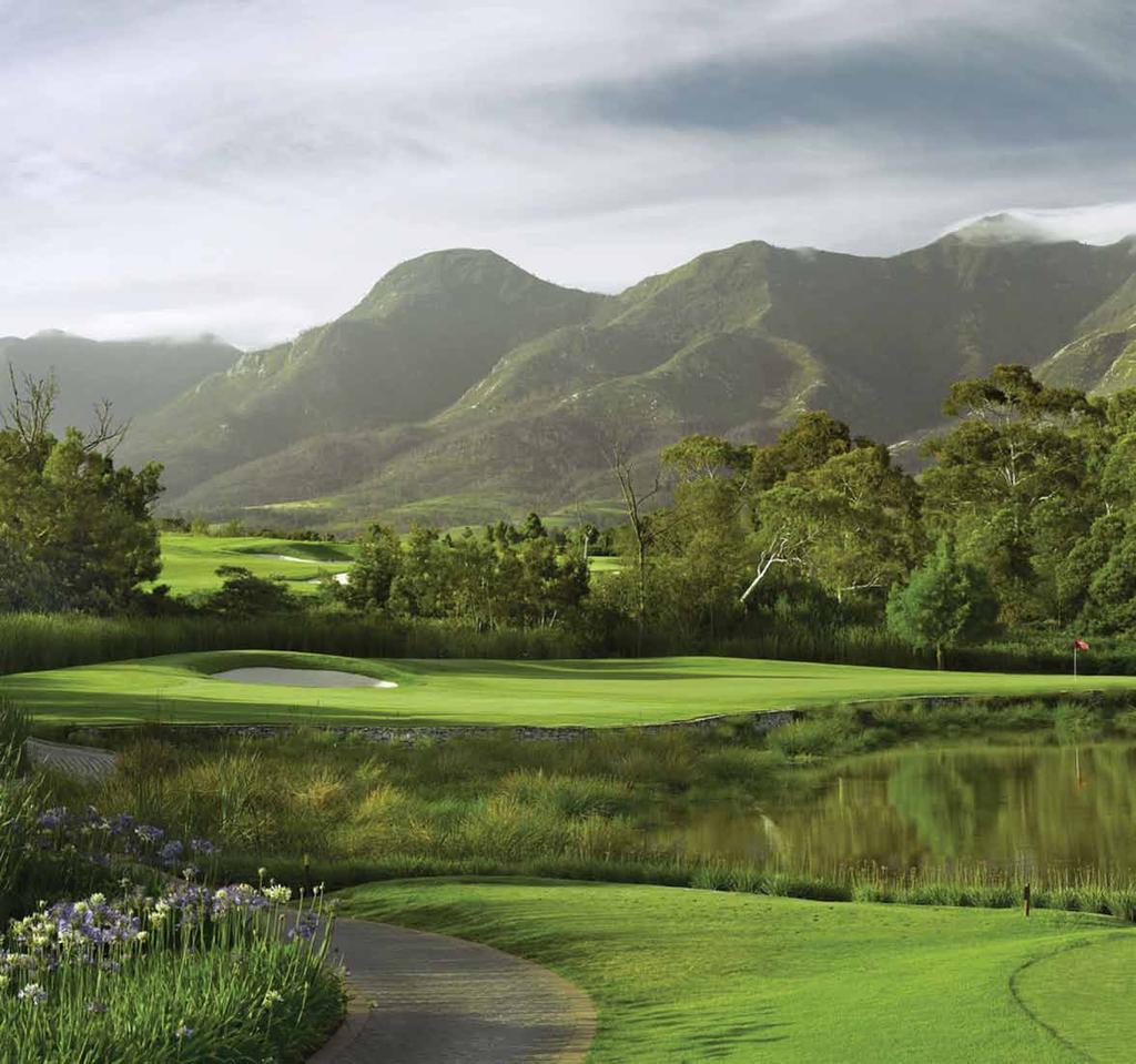 Fancourt Montagu DECEMBER 4: STELLENBOSCH, SOUTH AFRICA GOLF: PEARL VALLEY GOLF ESTATES opened in 2003 and site of three south african opens, pearl Valley is a modern course designed by Jack nicklaus.