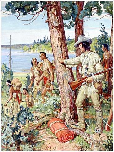 ETIENNE BRULE Probably the most famous of the Coureur de Bois He came out with Champlain on his first expedition Lived with the Wendat People for several years and learned their way of life He then