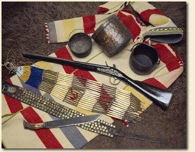 TRADE GOODS Europeans traded a variety of good to the First Nations peoples but popular items included Iron tools & Axes Beads/