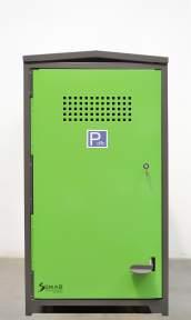 Facilitates a fast parking without manoeuvres and ensures total protection from theft