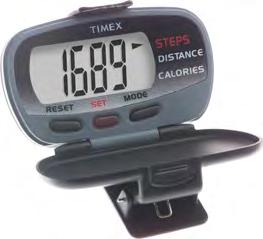 PAGE 7 of 13 Timex Unisex Pedometer with Cal