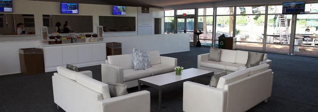 GREENSIDE LOUNGE UPGRADE TOURNAMENT ROUND FRIDAY, SATURDAY AND/OR SUNDAY The recently-built Greenside Lounge is a stunning venue offering guests a