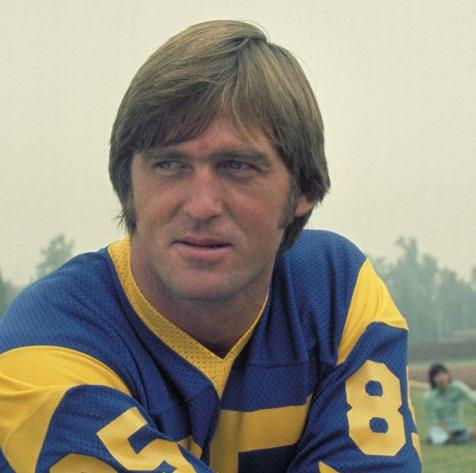 He did so well as a backup to superstar Deacon Jones at left defensive end as a rookie that the Rams traded Jones before the 1972 season.