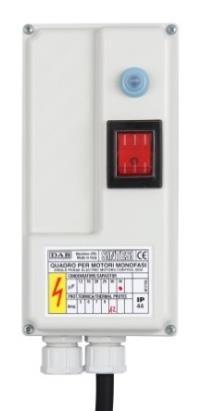 Ensure that the mains voltage is the same as the value shown on the motor plate.