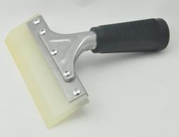 00 SCF-11S 5" Duro squeegee square blade 5", stainless steel handle 11.
