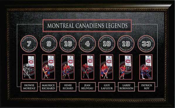 A great gift for any long time hockey fan. FINISHED SIZE: 43x22". $199.99. Call BNL! www.frameworth.com (11485).