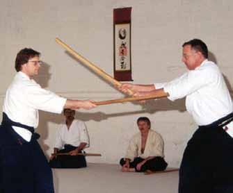 In 2004 he returned to the US and opened the Aikido Arts Center in Santa Fe, NM. Saito Shihan awarded him the Menkyo Kaiden (complete system teaching certificate) for aiki-weapons.
