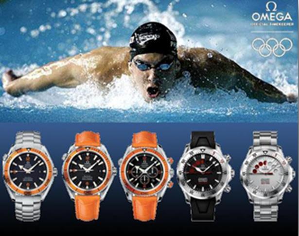 ADVERTISING EXAMPLES ACCEPTABLE - EXAMPLE #1: IOC Olympic Commercial Partner: This advertisement is likely to be acceptable as Omega has global