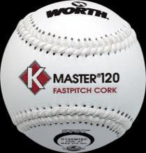 The official game balls for this event shall be: Worth K-Master 120 Model C120WISC 12" /.