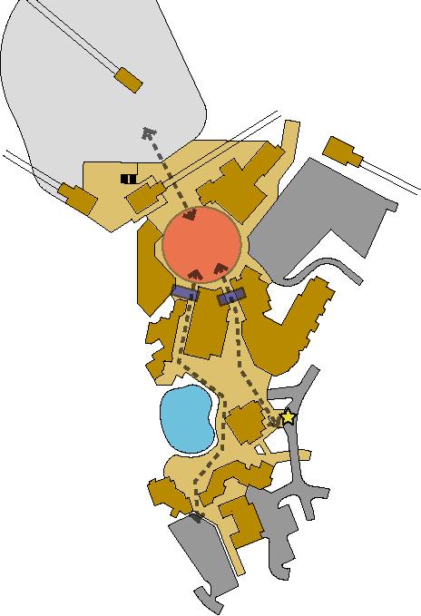 Figure 71. Telluride, Colorado. Base village map.