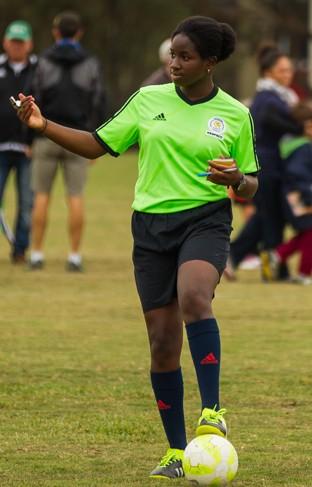 First Season Level 4 Referees can wear the green referee shirt, black shorts and socks and predominately black boots.