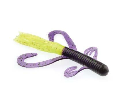 The Wax Wiggler is the perfect offering for bluegills and is particularly deadly on crappies! 95307 WWLR240 Grub 1.1" & 1.35" 40 Total (20 Each Size) 69.