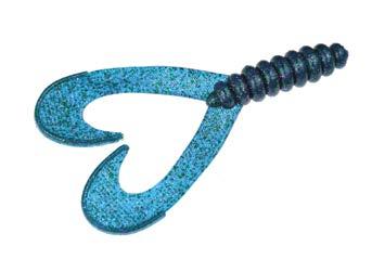 Now you can make your very own custom Paddle Tails in all of your favorite color combinations. They excel on a jig and do a great job of imitating a prey fish.