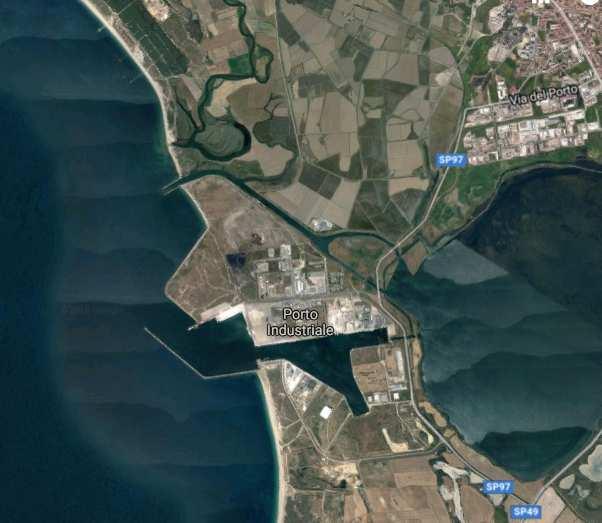 The industrial port of Oristano A new sewage outfall