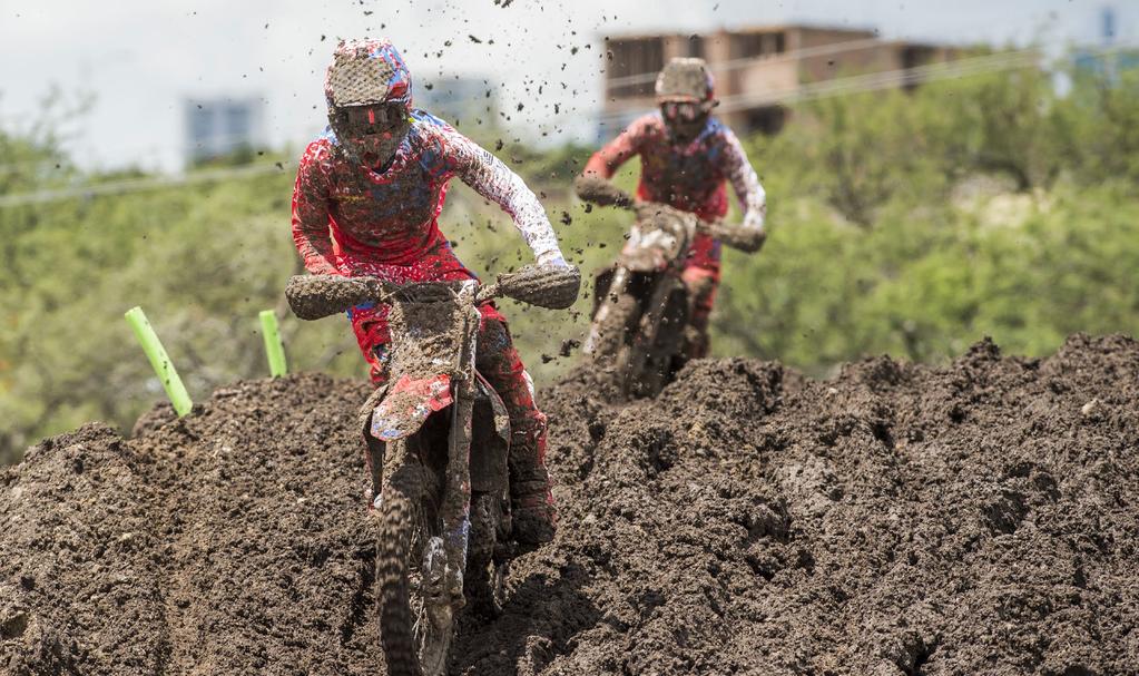 Grand Prix was a particularly demanding event for the elite of world Motocross riders.