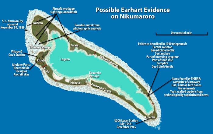 THE SEARCH FOR THE PLANE TIGHAR's most recent expedition to search for Earhart's plane was completed in 2015.