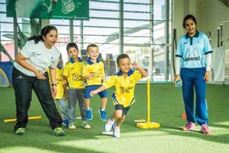 CRICKET DEVELOPMENT The Academy offers a comprehensive grass-root player pathway for