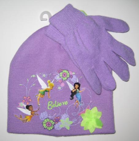(Manufacturer: Hanover) Disney Fairies Knit Hat & Glove Set SRP: $7.