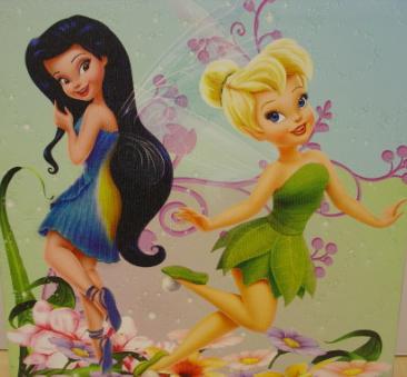 Disney Fairies bedroom accessories and will make hitting the snooze button a