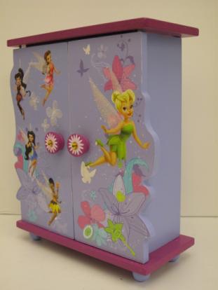Kmart Use the Disney Fairies jewelry boxes to store your precious jewels and of