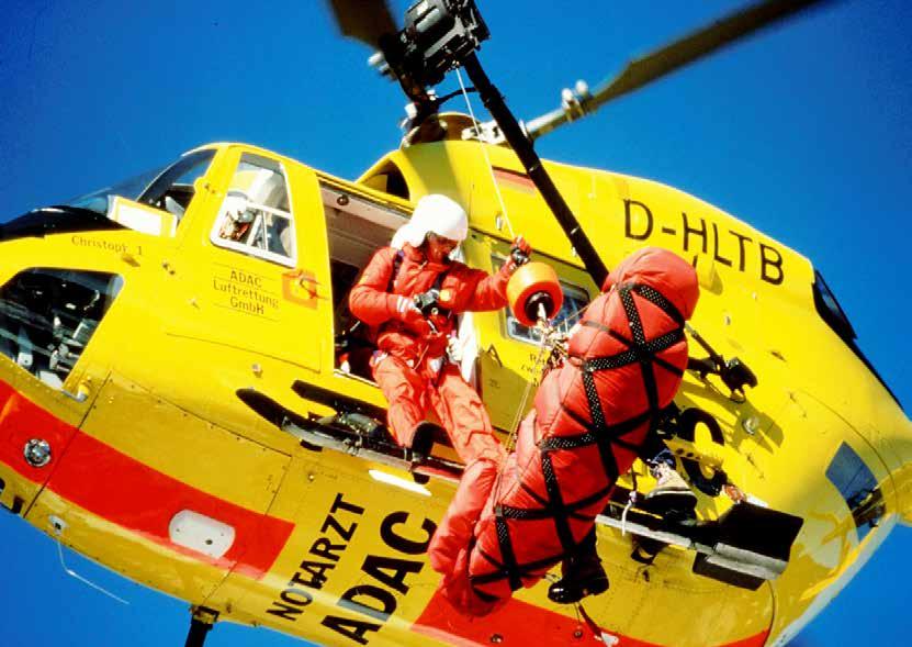 TRAINING SYLLABUS Basic Training Course: Handling and transport of persons with a rescue helicopter Health and safety briefing and personal safety equipment Correct procedures close to and in the
