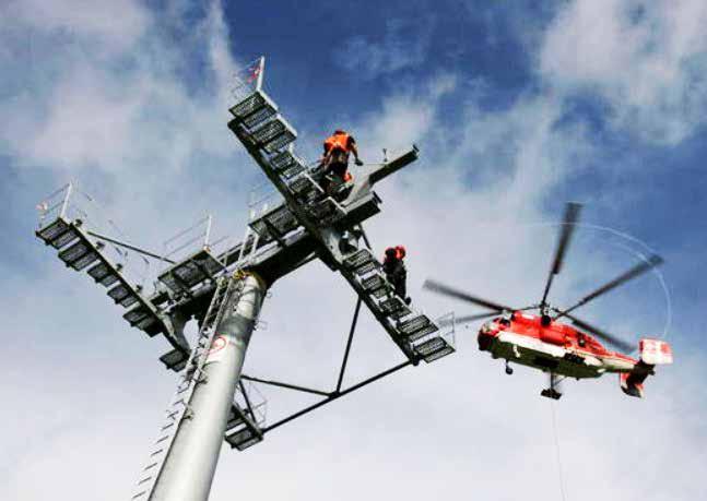TRAINING OPPORTUNITIES INDUSTRIAL APPLICATION Beside the rescue operations an increasing demand for the RHT is pushed by a large number of projects in the field