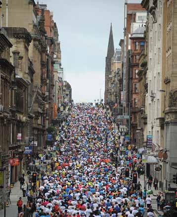BACKGROUND The 2012 Bank of Scotland Great Scottish Run, delivered by Glasgow Life, set a new record for the biggest entry in the event s 30 year history.