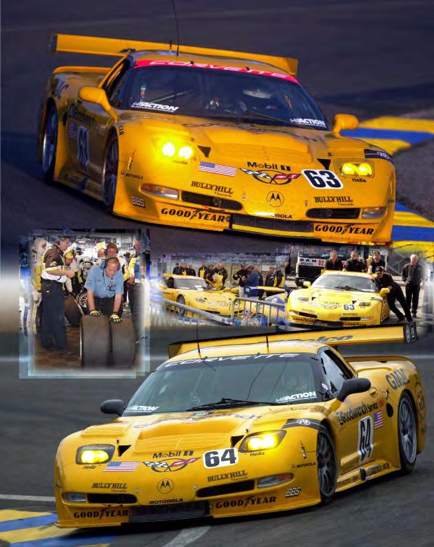 24 HOURS OF LE MANS JUNE 16-17, 2001 MISSION ACCOMPLISHED CORVETTE RACING SCORES 1-2 FINISH IN TOUGHEST LE MANS EVER Twenty-three-and-a-half hours of the race had played out and Ron