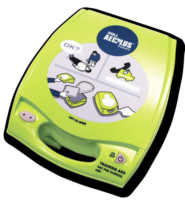 save a life with the AED Plus.