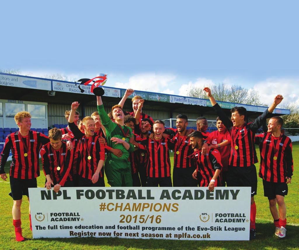There are many academies and numerous youth leagues but the NPL Football Academy is the first to combine both.