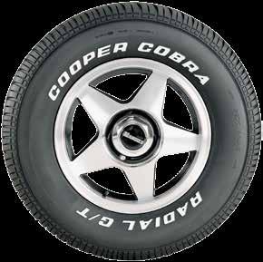 COBRA RADIAL G/T COBRA RADIAL G/T All-Season Classic Material # Item # Tire Size, Range & Rim s.