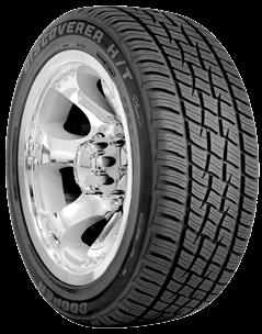 ALTERNATING TREAD BLOCK GEOMETRY Provide stability for confident handling and reduces irregular wear for longer tread life and a quieter ride. 18" 20" 90000002928 19934 BLK 255/55R18XL 109T (8.0) 7.