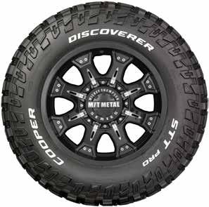 Resists stone retention which helps to increase the life of the tire. MUD RELEASE DIMPLES Aid in keeping the tread pattern free of loose soil. 15" 16" 17" 18" 20" 22" 90000023661 RWL 30X9.